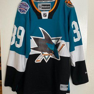 San Jose Sharks Logan Couture Reebok 2015 Stadium Series NHL Hockey Jersey XL